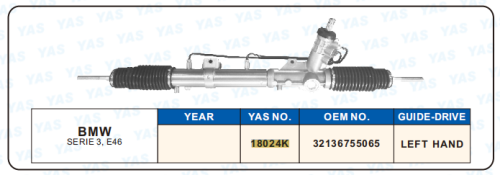 18024K Hydraulic Steering Rack /Steering Gear BMW SERIE 3, E46