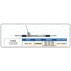 12049ACD Hydraulic Steering Rack /Steering Gear FORD GALAXY (WA6) S-MAX(WA6)