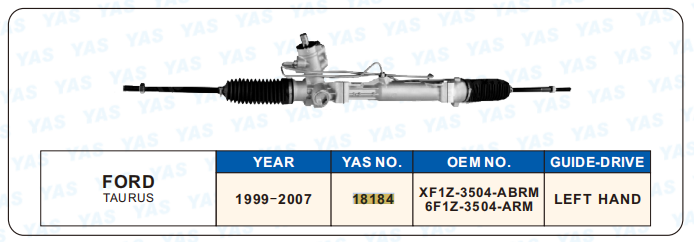18184 Hydraulic Steering Rack /Steering Gear FORD TAURUS