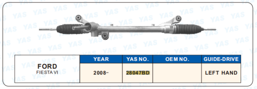 28047BD Hydraulic Steering Rack /Steering Gear FORD FIESTA VI
