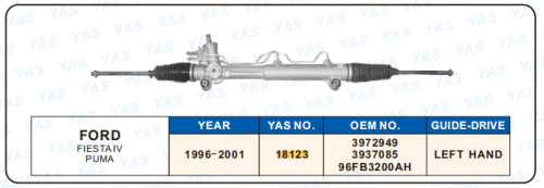 18123 Hydraulic Steering Rack /Steering Gear FORD FlESTA lV PUMA