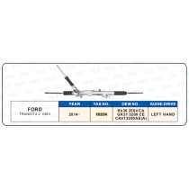 18254  Hydraulic Steering Rack /Steering Gear FORD TRANSlT 2.2 V363