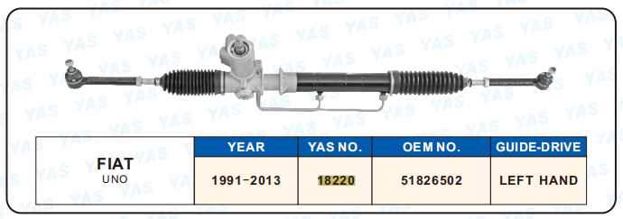 18220 Hydraulic Steering Rack /Steering Gear FIAT UNO