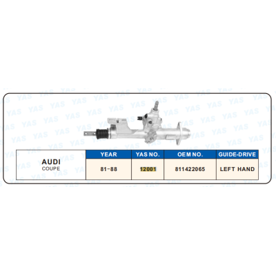 12001 Hydraulic Steering Rack /Steering Gear AUDI A6 2.4/2.8(B4, C5)