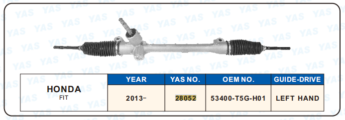28052 Hydraulic Steering Rack /Steering Gear HONDA FlT