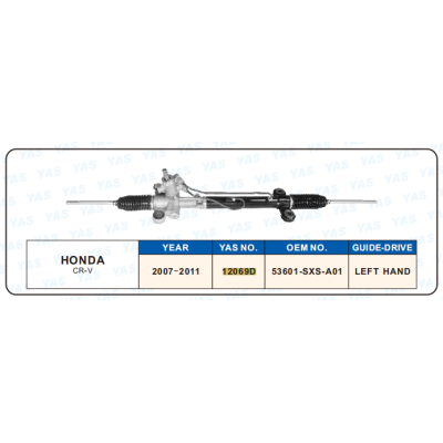 12069D Hydraulic Steering Rack /Steering Gear HONDA CR-V