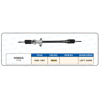 78210 Hydraulic Steering Rack /Steering Gear HONDA ClVlC