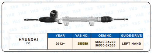 28028A Hydraulic Steering Rack /Steering Gear HYUNDAI l35