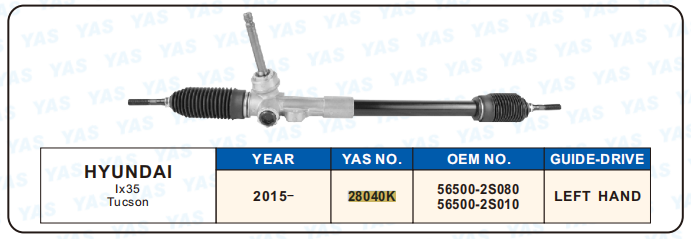28040K Hydraulic Steering Rack /Steering Gear HYUNDAI lX35