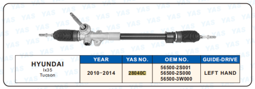 28040C Hydraulic Steering Rack /Steering Gear HYUNDAI lX35