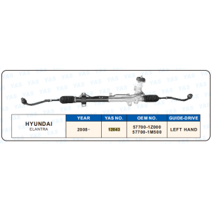 12043  Hydraulic Steering Rack /Steering Gear HYUNDAI  ELANTRA