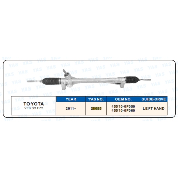 28055  Hydraulic Steering Rack /Steering Gear TOYOTA VERSO EZ2