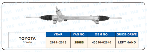 28080  Hydraulic Steering Rack /Steering Gear TOYOTA Corolla