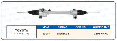 28045C2E  Hydraulic Steering Rack /Steering Gear TOYOTA  Corolla(E120)