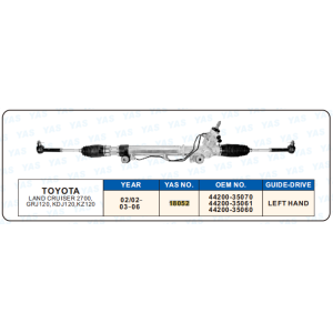 18052  Hydraulic Steering Rack /Steering Gear TOYOTA LAND CRUISER 2700,GRJ120,KDJ120,KZ120