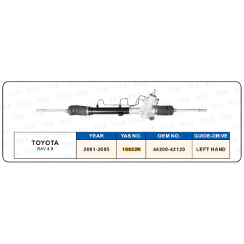 18022K Hydraulic Steering Rack /Steering Gear TOYOTA RAV 4 II