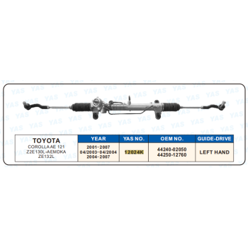 12024K Hydraulic Steering Rack /Steering Gear TOYOTA COROLLAAE 121 Z2E 130L-AEMDKA ZE132L