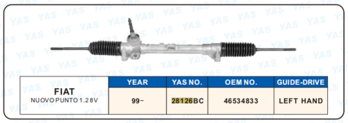28126BC  Hydraulic Steering Gear/ steering rack for FIAT NUOVO PUNTO 1.2 8V
