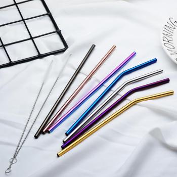 Spuntree Creative High quality  Bendable Recyclable portable Stainless steel straw OEM service available