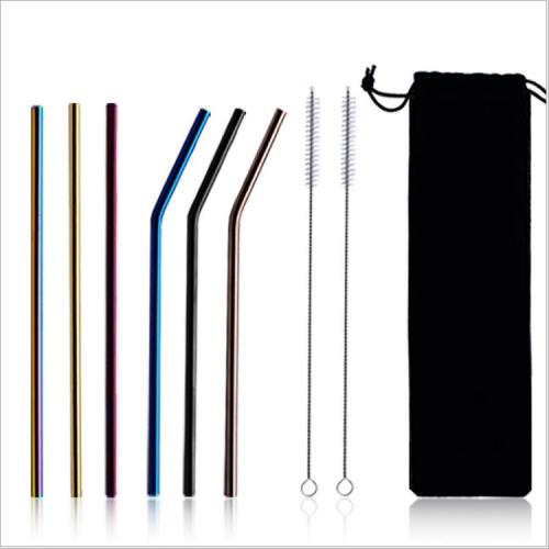 Spuntree Creative High quality  Bendable Recyclable portable Stainless steel straw OEM service available