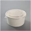 Sugar cane pulp biodegradable kraft bowl with lids