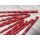 6*197mm hot sale  festival colorful Disposable  convenient Christmas red snowflake Paper Straw