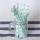 6mm Spuntree high quality  Environmental  Degradable white with big mint green polka dot 6mm Paper Straws