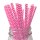 6mm Eco-friendly paper biodegradable green drinking strawDegradable pink chevron striped Paper Straw