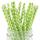 6mm Spuntree hot and high quality Degradable Craft Eco green checkered Paper Straw