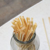 100per Box Pure natural health and environmental protection degradable ultra-fine long wheat straws