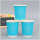 ホット販売高品質のコーヒーハウスOEM 57オンス食品グレードクラフトブルーペーパーカップ卸売