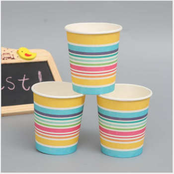 Hot sale high quality coffee house OEM 57oz Food grade Kraft colorful paper cup Wholesale