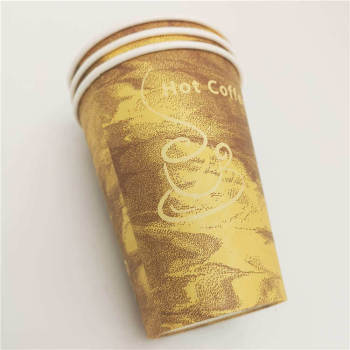 ホット販売高品質コーヒーハウスOEM 57オンス食品グレードカラフルなホットスタンプ紙コップ卸売
