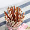 6mm hot stamping straw disposable environmental paper straw