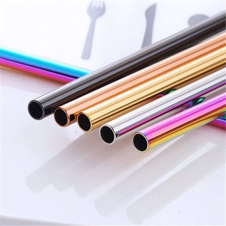 6mm Stainless steel straws