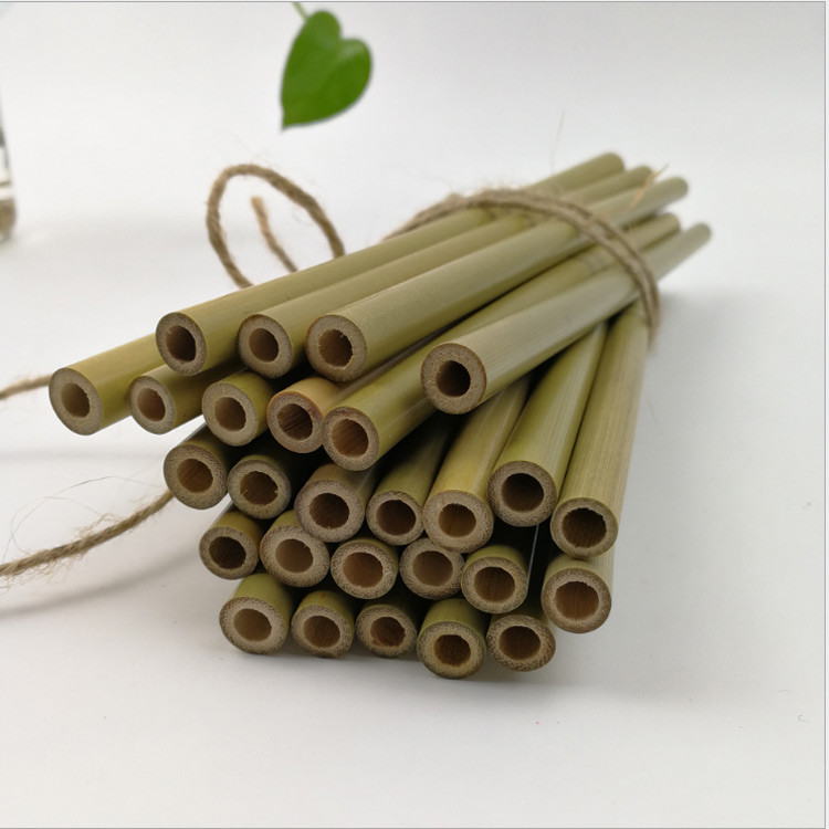 6mm Reusable Drinking Straws Bamboo Straws