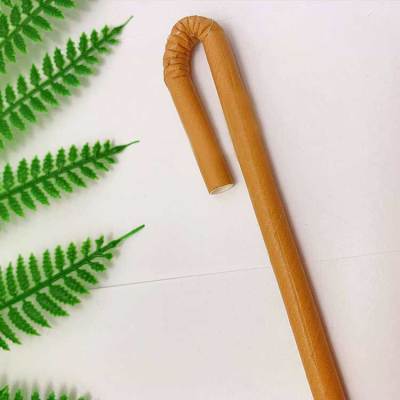 6mm Spuntree FDA material special bendable kraft paper straws