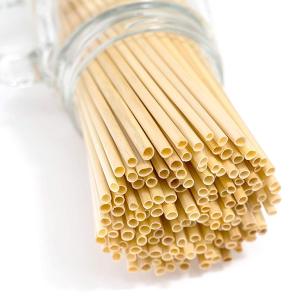 4mm organic natural cocktail wheat drinking straws factory