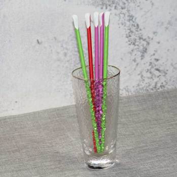 Popular Design Disposable Biodegradable Drinking Paper Spoon Straws