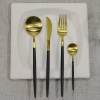 304 stainless steel cutlery fork and spoon can customized knife and fork set