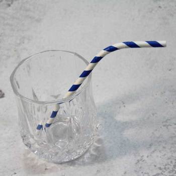 Wholesales Bendy Factory Price Bendable Drinking Paper Eco Friendly Decomposed Flexible Straws