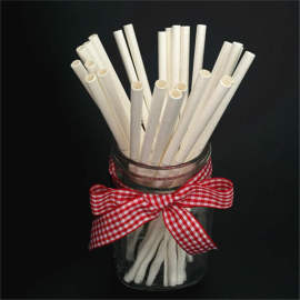 Wholesales Compost Paper Straws Cocktail Drinking Paper Straws for Juices