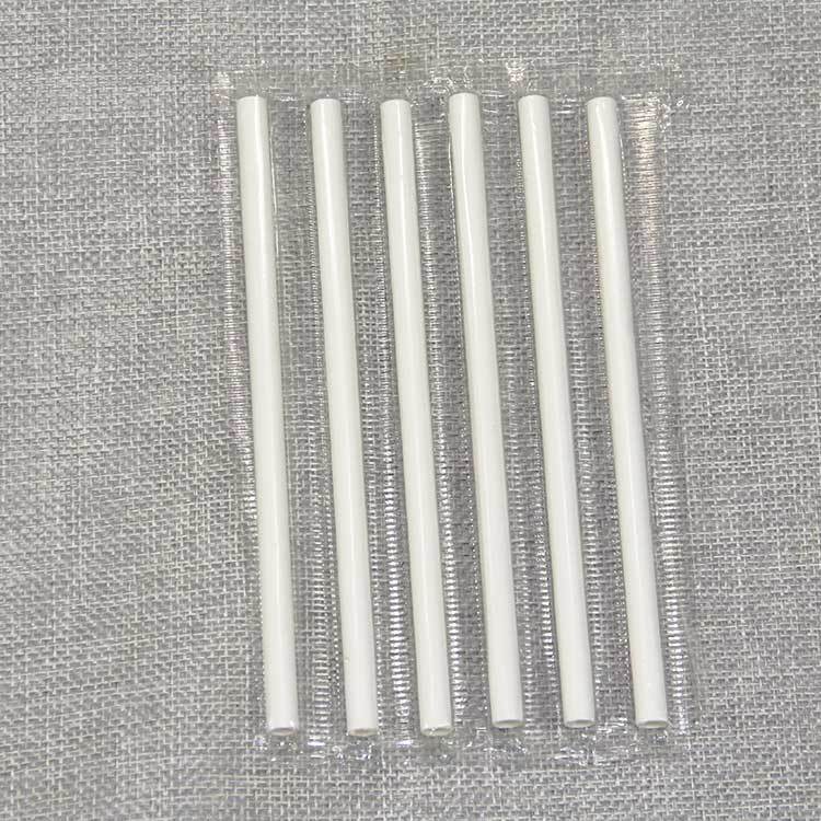5.5'' Cocktail White Paper Straws