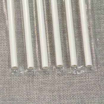 Wholesales Ecofriendly Compost Paper Straws Biodegradable Cocktail Drinking Paper Straws for Juices
