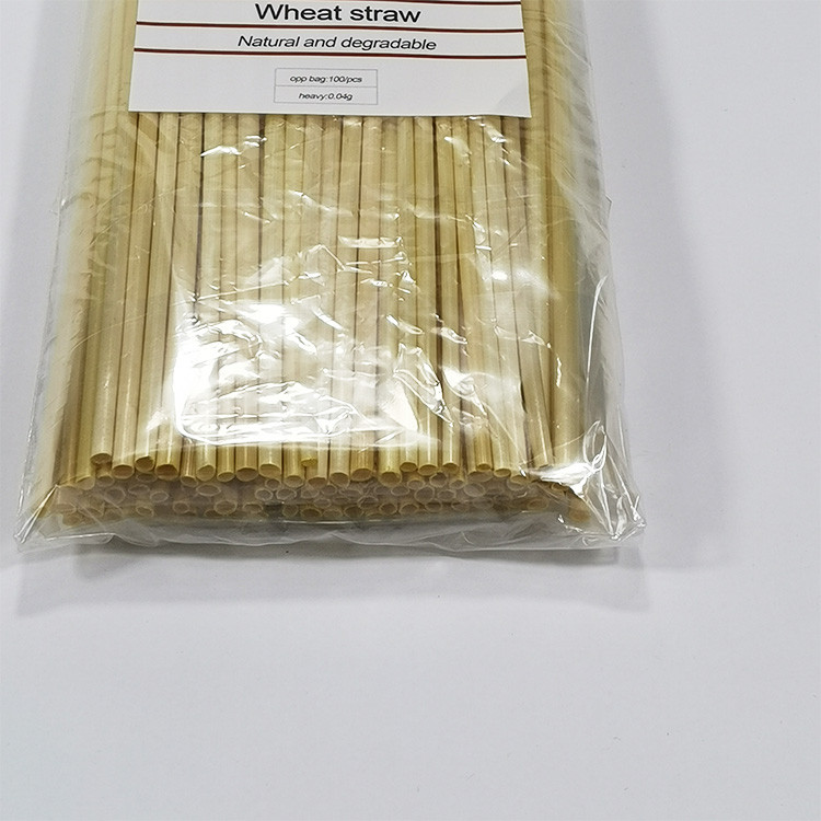 Clean wheat straw