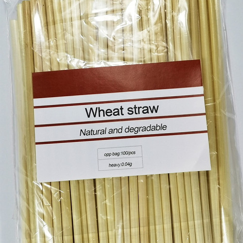 2019ベストセラー堆肥化可能環境に優しい天然の使い捨て小麦straw straw