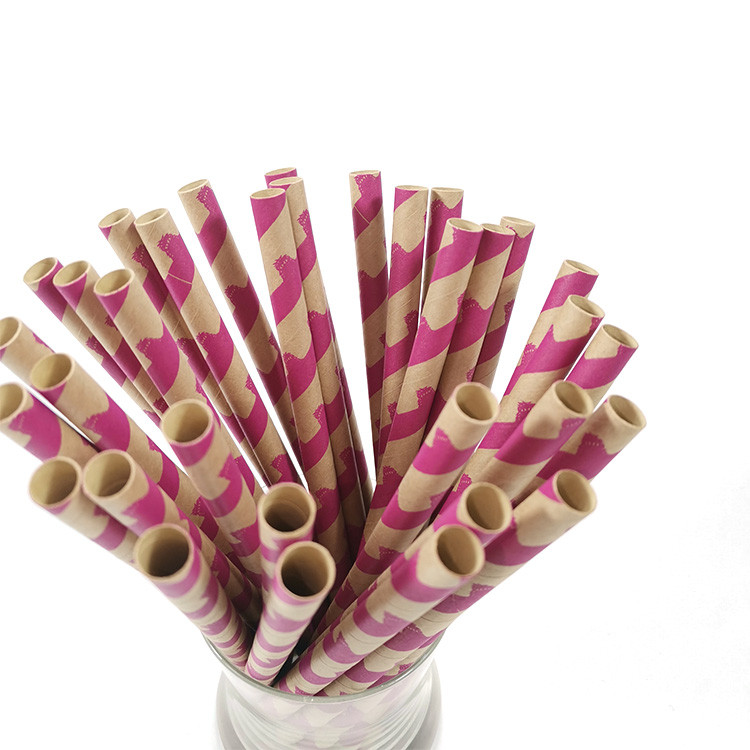 Bamboo pulp paper straws