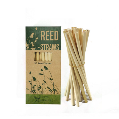 Custom Reed stem natural plant disposable reed straws factory