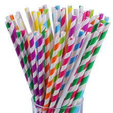 There are many styles of genuine paper straws in Wuxi.
