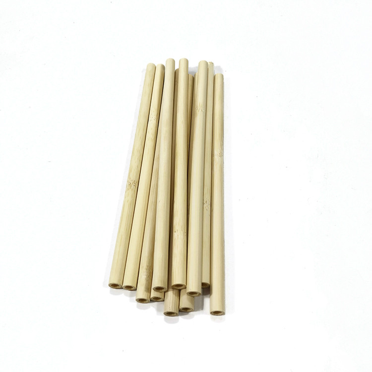yellow bamboo straws